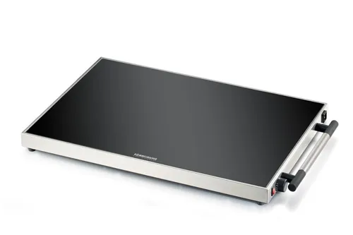 Rommelsbacher WARMHALTEPLATTE WPR 407/E XXL Wärmespeicherplatte - Warm- & Frischhalteplatten mit stufenlos regelbarer Temperatur von 40 °C bis 105 °C und großzügiger XXL Warmhaltefläche von 61 x 41 cm – ideal für große Veranstaltungen.