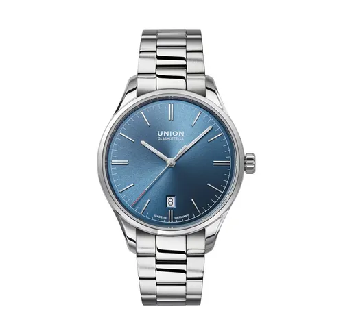 Union Glashütte Viro Datum 39 mm D017.407.11.091.00 Herrenarmbanduhr