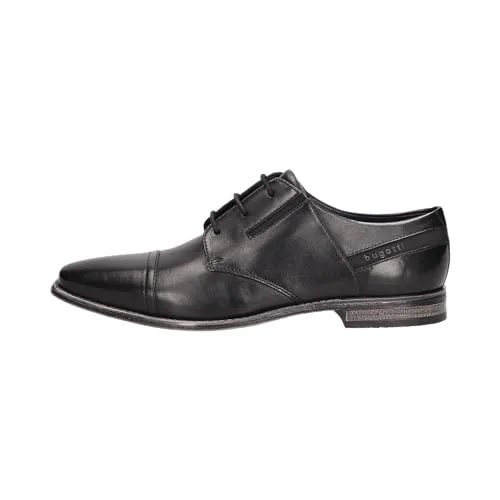 Bugatti man 960 Herren Business Schuh in Schwarz, Größe 46 von Bugatti