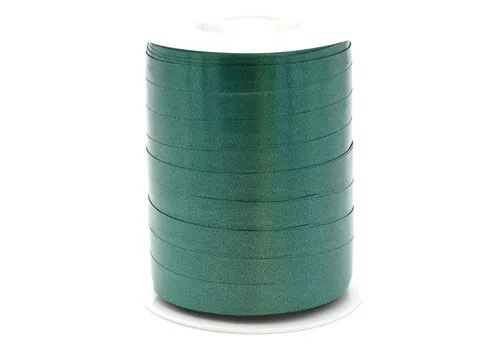 Star Dekoband, Geschenkband Ringelband 10mm x 250m Rolle Dunkelgrün