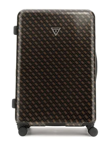 Guess Jesco 4-Rollen Trolley braun/beige in braun von GUESS