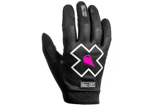 Muc Off MTB Bikehandschuhe Schwarz S - Fahrradbekleidung für Mountainbiker, atmungsaktiv und rutschfest für optimalen Grip und Komfort auf jeder Fahrt.