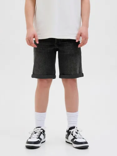 Jack & Jones Junior Shorts JJIRICK JJORIGINAL SHORTS AM 360 SN JNR schwarz - Modische Kinderhosen aus 98% Baumwolle mit Stretchanteil für optimale Bewegungsfreiheit, ideal für aktive Kids. Pflegeleicht und bequem im Regular Fit.