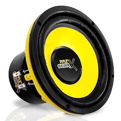 Pyle 6.5 Inch Mid Bass Woofer Sound Speaker System - Pro Loud Range Audio 300 Watt Peak Power w/ 4 Ohm Impedance and 60-20KHz Frequency Response for Car Component Stereo PLG64