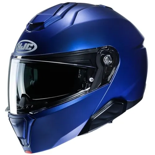 HJC i91 Solid Klapphelm, blau, Größe M für Männer in blau von HJC Helmets