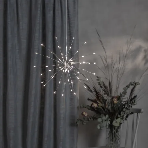 Weihnachtsbaumschmuck Silber von Star Trading