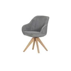 Drehsessel  Swing , grau , Maße (cm): B: 60 H: 83 T: 65.0
