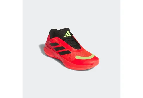 adidas Unisex BB Legends Low Basketball-Schuhe - Lucid Red/Core Black, 40 EU - Sneaker mit regulärer Passform und Schnürsenkeln, ideal für Basketball und Freizeit, ausgestattet mit Dreamstrike+ Zwischensohle für optimalen Komfort.