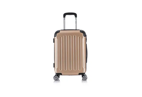 Flexot® F-2045 Handgepäck Bordcase Trolley Koffer in gold von Flexot