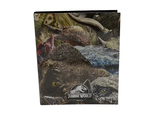 Jurassic World Sammelkarte Sammelkarten Ordner 4 Ring Album 32 × 27 × 4 cm