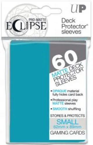 Ultra Pro - Matte Deck Protector Sleeves Eclipse - Hellblau - small 60
