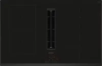 Siemens Powerline ED851BGA6 Kochfeld - 80 cm breites Kochfeld mit touchControl für einfache Bedienung, Kombi-Zone für flexible Nutzung, wahlweise Abluft- oder Umluftbetrieb, inklusive Flachkanal Vertikal S 90°.