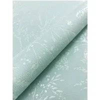 NEWROOM Tapete Türkis - Florale Vliestapete mit Ästen und Blüten - Tapeten in romantischem Design, ideal für Schlafzimmer oder Wohnzimmer. Hochwertiges Material, restlos abziehbar und inklusive Tapezier-Ratgeber für ein perfektes Ergebnis.
