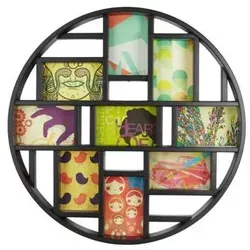 Umbra Luna Bilderrahmen Collage für 9 Fotos in schwarz von Umbra