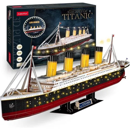 3D Puzzle Titanic LED