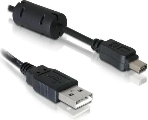 Delock Kamera Kabel Olympus 12-Pin USB 1m von Delock