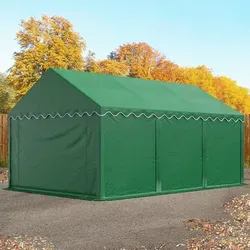 TOOLPORT 3x6 m Lagerzelt in grün von Toolport