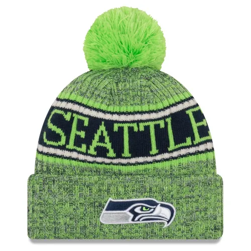 New Era NFL Sideline Reverse Mütze - Seattle Seahawks - Hüte & Mützen, gefütterte Wollmütze für optimalen Komfort, perfekt für Sportfans und Freizeitaktivitäten.