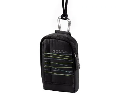 GOLLA Kameratasche Kamera-Tasche Beam 60E Foto-Etui Schutz-Hülle, Case Bag für Digital-Kamera Gürtel-Schlaufe Nackengurt Karabiner