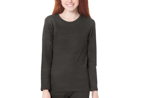 Gomati Thermohemd Kinder Thermo Langarmshirt - warmes Unterhemd