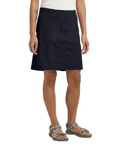 Jack Wolfskin Damen TIHAMA W Skort, Dark Navy, 34 von Jack Wolfskin