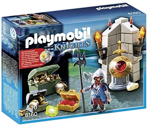 PLAYMOBIL Knights 6160 Wächter des Königsschatzes, Ab 4 Jahren