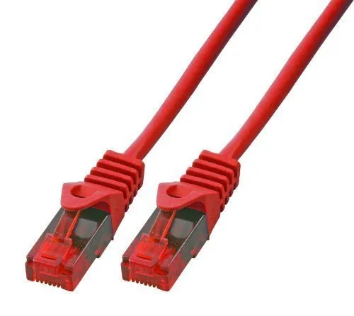 BIGtec 7,5m Gigabit Ethernet LAN Kabel Netzwerkkabel rot in rot von BIGtec