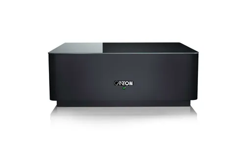 Canton Smart Sub 10 Flat-Subwoofer - Schwarz - Lautsprecher mit enormer Tiefbassleistung und flachem Design, ideal für platzsparende HiFi-Systeme.