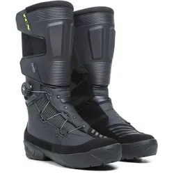 TCX Infinity 3 Gore-Tex Motorradstiefel, schwarz, Größe 39 - Hochwertige Motorradstiefel aus Wildleder und technischen Materialien. Mit Reflektoren für bessere Sichtbarkeit und Hitzeschild für mehr Sicherheit im Fahrbetrieb.