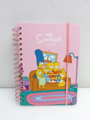 Grupo Erik Kalender 2026 Buchkalender Schuelerkalender 25/26 Die Simpsons