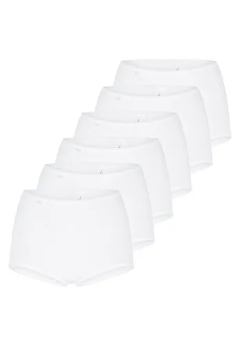 sloggi Maxislip 6er Pack 24/7 Cotton (Spar-Set, 6-St) Maxi Slip - Baumwolle - Atmungsaktiv - Perfekter Sitz