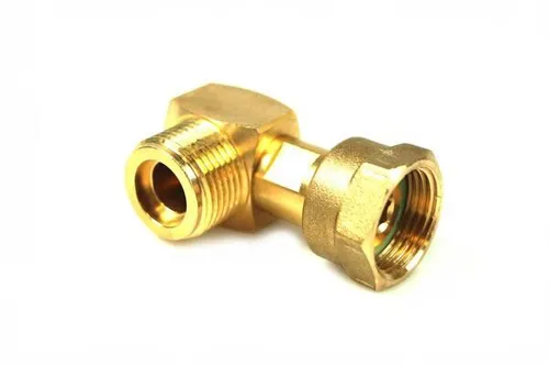 Drehmeister Winkelstück, 90° AG M20x1,5 - M20x1,5 ÜM