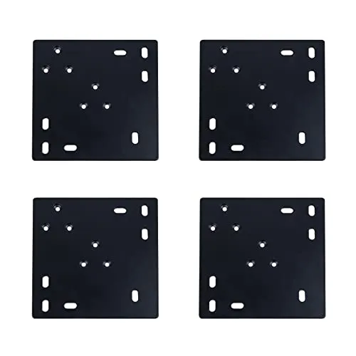 4x Adapterplatte ADAPT in schwarz von Natural Goods Berlin