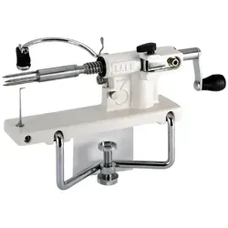 Contacto Apfelschälgerät KALI Profi - Sonstige Küchenhelfer, Profi-Qualität für schnelles Schälen, Entkernen und Schneiden von Äpfeln in einem Arbeitsgang dank robustem Aluminiumguss und Edelstahlklemme.