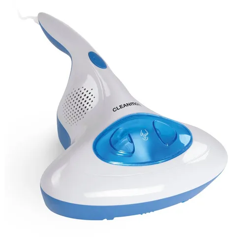 CLEANmaxx Milben-Handstaubsauger - Antimilben-Sauger mit UV-C-Licht, reinigt und desinfiziert effektiv für Allergiker