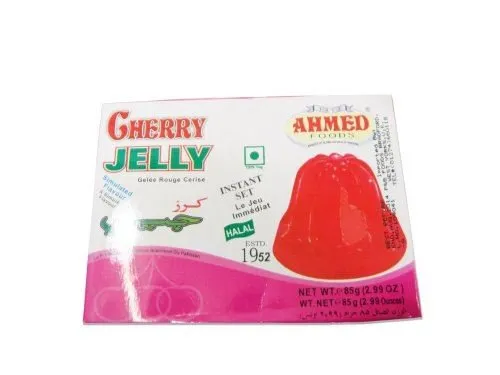 Ahmed - Götterspeise/Gelee mit Geschmacksrichtung Kirsche - 3 x 85 g