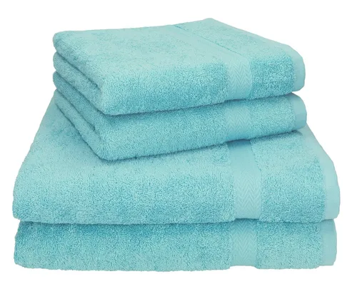 Betz Handtuch Set 4-tlg. PREMIUM 2 Handtücher und 2 Duschtücher, 100% Baumwolle (4-St)
