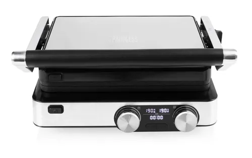 Digitaler Kontaktgrill Tischgrill Edelstahl Elektrogrill Princess Master Pro