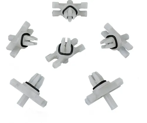 10x Dach Zierleisten Halterungs Klammer mit Dichtung für BMW E46 | 51138204858