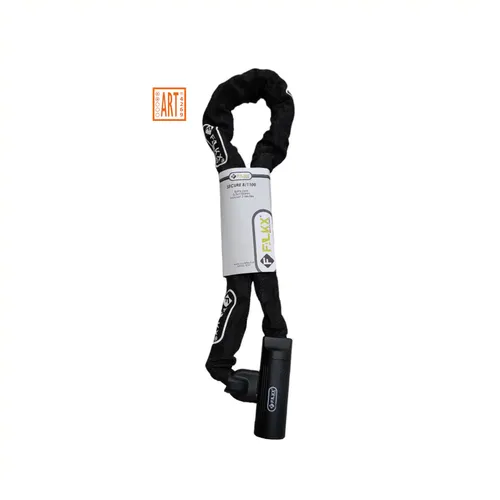 Falkx sicher 8 1100 Kettenschloss Art ** Schwarz