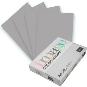 Antalis Coloraction Iceland, A4, 80g hellgrau Papier in grau von Antalis