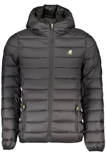 Elegante Herrenjacke Schwarz mit Kapuze und Reißverschluss - XXL - Stylische Herrenjacke in klassischem Schwarz, ideal für jeden Anlass. Leicht und komfortabel, ausgestattet mit praktischen Taschen und einem modernen Reißverschluss. Perfekt für modebewusste Herren, die Qualität schätzen.