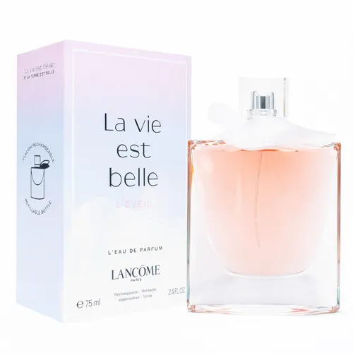 Lancôme La Vie Est Belle L’Éveil Eau de Parfum 75 ml für Damen - Eau de Parfum in Sprayform mit langanhaltendem Duft. Ideal für besondere Anlässe oder den täglichen Gebrauch. Genießen Sie den luxuriösen Duft von La Vie Est Belle L’Éveil in der praktischen 75 ml Größe.