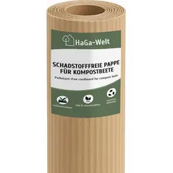 Schadstofffreie Pappe für Kompostbeete – 100 % kompostierbar