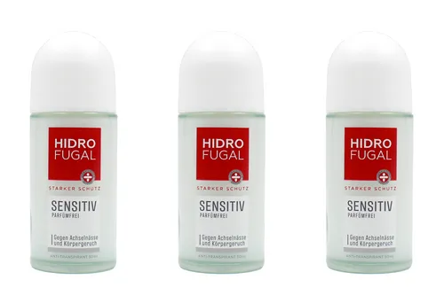 Hidrofugal Sensitiv Roll-on, Parfümfrei, 50 ml