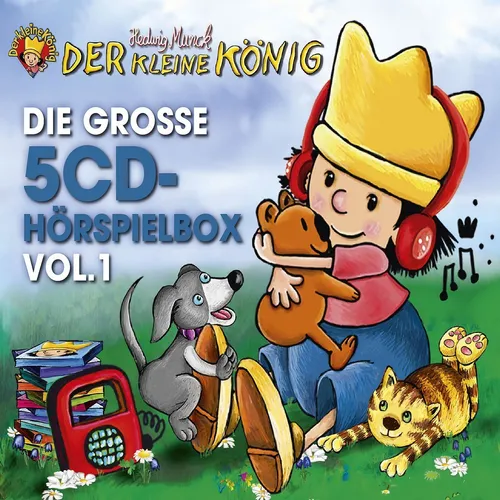 CDs * DER KLEINE KÖNIG - DIE GROSSE 5-CD HÖRSPIEL BOX VOL. 1  # NEU OVP ! 5