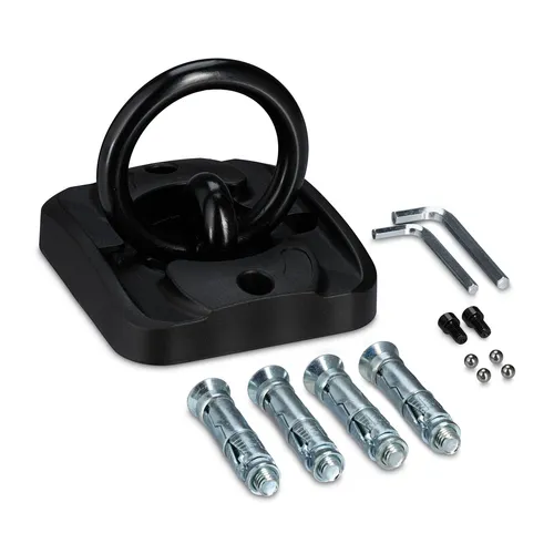 Wandanker Bodenanker Sicherheitsanker für Fahrrad und Motorrad - Motorradschlösser: Wetterbeständiger Wand- und Bodenanker aus robustem Stahl, ideal für die sichere Befestigung von Fahrrädern und Motorrädern.