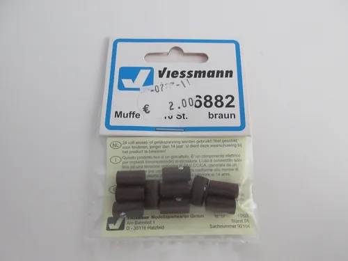 Viessmann 6882  Muffen , braun von Viessmann