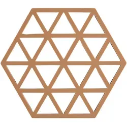 Zone Denmark - Triangle Untersetzer, 16 x 14 cm, light terracotta
