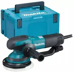Makita BO6050J - Exzenterschleifer 750 W, leistungsstark und vielseitig für perfekte Oberflächenbearbeitung